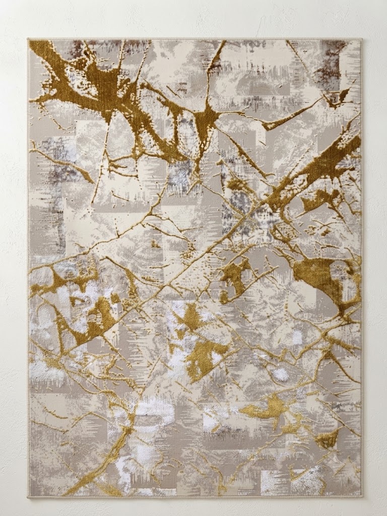Alfombra "Kintsugi Gold"