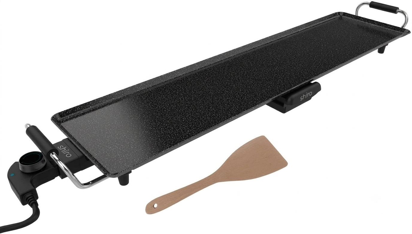 Plancha de Asar Eléctrica XL – Shiro (100 x 22 cm)
