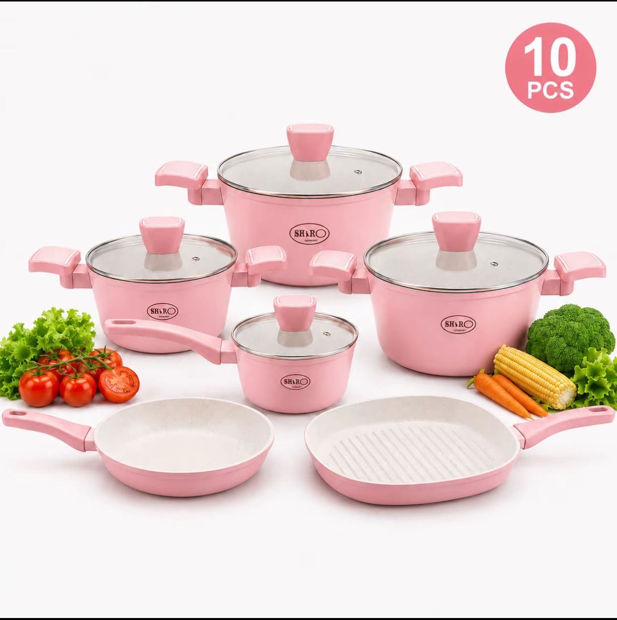 Juego de ollas 10pcs